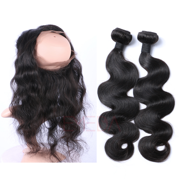 EMEDA remy human hair extensions wholesale body wave hair pieces for natural hair HW069